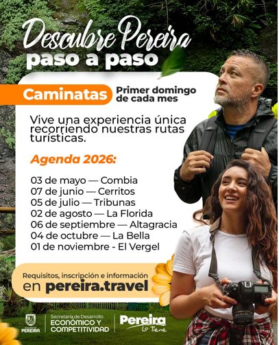 Caminata Descubre Pereira paso a paso