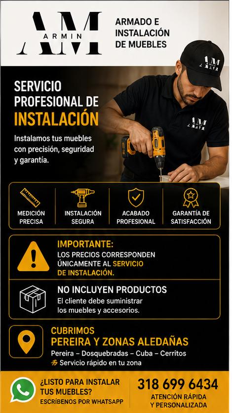 ENSAMBLES E INSTALACIONES ARMIN